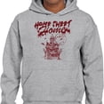 thumbnail image 2 of Home Sweet Home Haunted Hoodie Sweatshirt Unisex 3X-Large Grey, 2 of 5
