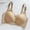 Khaki, variant on YHAJDS Women Large Size Bras,Womens Bras Wireless Bra for Women Thin Seamless Bras with Soft Gel Strips Fixed Cups that Avoid Empty Space Comfortable and Invisible Under Clothing for Daily Use