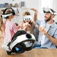 thumbnail image 7 of RGB Head Strap with Battery for Meta/Oculus Quest 3/Quest 3S, 10000mAh Battery Pack for Extended 8H of Playtime, Fast Charging VR Power, Adjustable Elite Strap Enhanced Support and Balance, 7 of 7