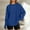 Blue, variant on Duojiaj Womens Oversized Long Sleeve T Shirts 2026 Basic Crewneck Tee Fall Tops Casual Workout Y2K Clothes