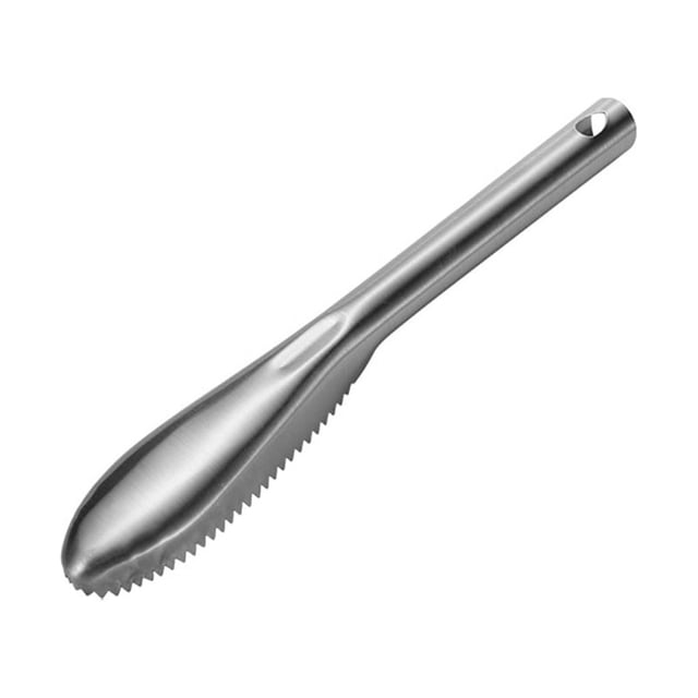 Scraper Fish Skin Scale Stainless Steel Accessory Home Kitchen Cutter Remove Scaler Comfortable Handle Easy to Care Home Kitchen Gadget 430