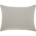 thumbnail image 2 of Nourison Sofia Velvet Mirror Stripe Silver Grey 14" x 20" Throw Pillow, 2 of 2