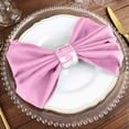 thumbnail image 6 of Balsa Circle 20 Pieces 20" Pink Premium Polyester Napkins Wedding Kitchen, 6 of 8