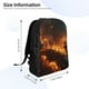 thumbnail image 4 of Fotbe Cool Fire Man Mochila de Viaje para Laptop, Mochila Ejecutiva Delgada y Resistente 15.6", 4 of 8