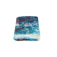 thumbnail image 3 of CADecor Blue Blanket Fleece Throw Blanket for Sofa or Bed 58x80 inches, 3 of 3