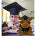 thumbnail image 6 of DolliBu Moose Graduation Plush Toy - Super Soft Moose Plush Graduation Stuffed Animal Dress Up with Graduation Gown and Cap with Tassel Outfit - Congratulatory Graduation Gift - 9 Inches, 6 of 7