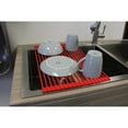 thumbnail image 5 of Contempo Living  31.5 in. Ariel Pearl Undermount Offset Single Bowl Kitchen Sink - Stainless Steel, 5 of 5