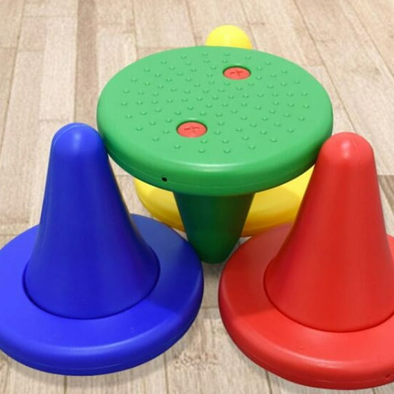 PBPBOX Single Training Stool For Flexible Classroom Seating That Promotes Balance Skills And Coordination Yellow