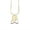 Gold Letter A, variant on PAURO Initial Necklaces for Women A-Z Letter Gold Plated Stainless Steel Personalized Statement Delicate Alphabet Snake Chain Small Elegant Dainty Pendant Jewelry Gold Letter T
