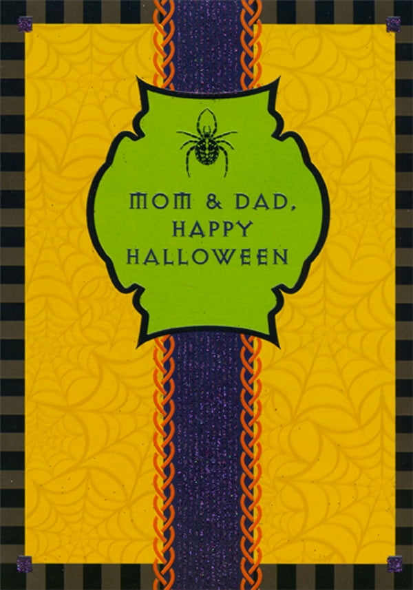 Green Halloween Card  20130162