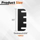thumbnail image 2 of CUITING 10 Pack Door Shims for Door Hinge Repair Kit, 0.050 Inch Thickness, 3.5 Inch Hinge Shims, 2 of 4