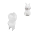 thumbnail image 1 of zhangmingg DIY Silicone for Creating Standing Rabbit Decorative Handmade Gypsum Cement Aromatherapy Candle Easter Craft, 1 of 7