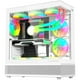 thumbnail image 1 of Gabinete Gamer BALAM RUSH TANK SUPER 9200 TB ATX Media Torre 3 Fan ARGB Cristal Templado Sin Bordes USB-C Blanco blanco, 1 of 4