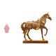 thumbnail image 1 of Jarrón De Porcelana Con Tapa Y Figura De Caballo, Ideal Para Decoración Floral Y Para Exhibir En El Hogar O La Oficina., 1 of 8