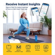 A&D Medical Premium+ Wireless Wide Base Weight Scale, Bluetooth Smart, 550 lb Capacity, UC-356BLE