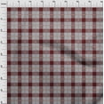 thumbnail image 3 of oneOone Cotton Jersey Light Gray Fabric Gingham Check Diy Clothing Quilting Fabric Print Fabric By Yard 58 Inch Wide, 3 of 4