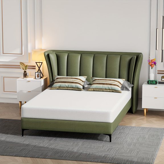 10 Inch Full Mattress, Memory Foam Mattress, Medium-Firm Mattress, Breathable Bed Mattress with Removable Cover Mattress in Box, White