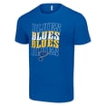 thumbnail image 2 of Men's Starter Blue St. Louis Blues Four Team Name Logo T-Shirt, 2 of 3
