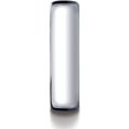 thumbnail image 3 of Womens 10K White Gold, 6.5mm London Couture Comfort-Fit Wedding Band (sz 7), 3 of 3