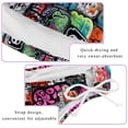 thumbnail image 3 of Graffiti Women's Detachable Sponge Adjustable Strap Bikini Set 2-Pack for Beach and Pool Parties, 3 of 6