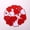 C, variant on Jinswick Embroidered Valentine Day Table Runner Love Heart Table Runner 15x15Inch Valentines Decorations Heart Valentines Cover for Sweetest Day Wedding Decor 2Pcs