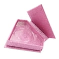 thumbnail image 3 of Tachiuwa Eyelashes Case Container Portable Fake Lash Carrier Holder Box w/ Inner Rack Glitter Pink, 3 of 9