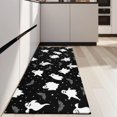 thumbnail image 4 of Spooky Halloween Ghosts Pattern Kitchen Rug Mat,Kitchen Runner Rugs Non Skid Washable,Decorative Kitchen Floor Mats for Kitchen,Sink,Laundry,17"X47", 4 of 5