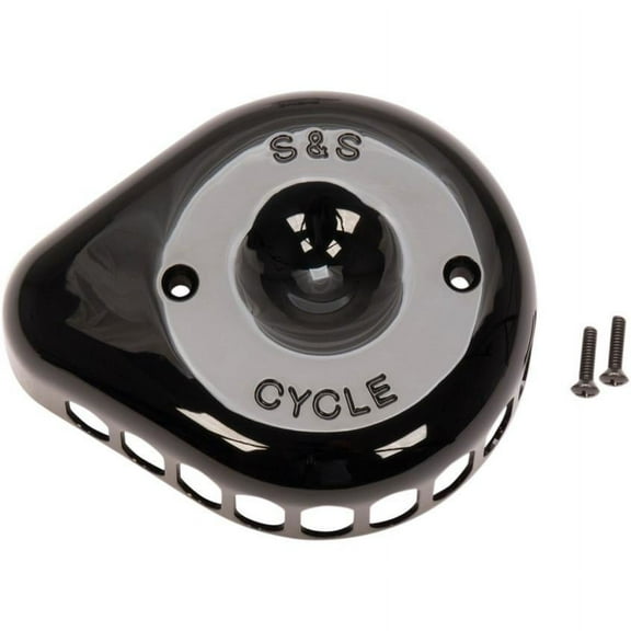 S&S Cycle 170-0367 Stealth fits Mini™ Tear-Drop Air Cleaner Cover - Black