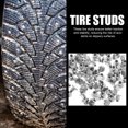 thumbnail image 5 of WORGEOUS 100 Pcs Gauges Car Anti-skid Winter Tire Spikes 0.65X0.65X0.57CM Silver, 5 of 8