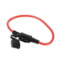 thumbnail image 4 of 5pcs Car Inline Blade Fuse Holder Waterproof Splash Proof Small Size 12V 30A, 4 of 11