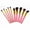 B, variant on Kokovifyves Beauty Tools Makeup Brushes under $5 Slope Point Color Brush Inclined Head Double-layer Portable Soft Bristle Makeup Brush