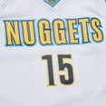 thumbnail image 6 of Men's Mitchell & Ness Nikola Jokic White Denver Nuggets 2016/17 Throwback Swingman Jersey, 6 of 7