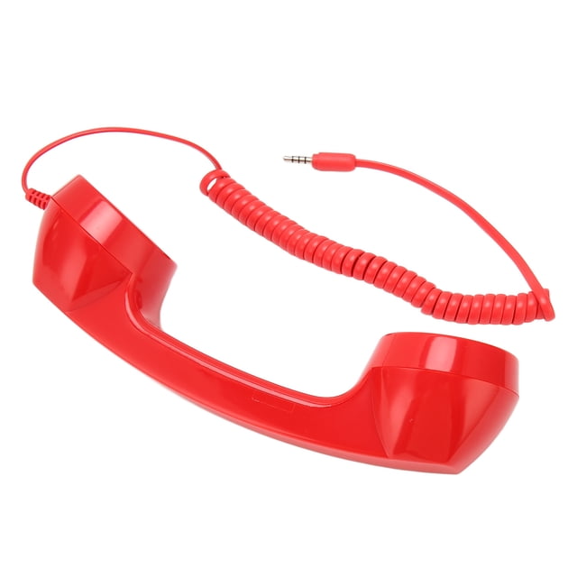 Retro Phone Handset Radiation Proof Cell Phone Receiver Multifunction Handheld Receiver Computer, Mobile Phones