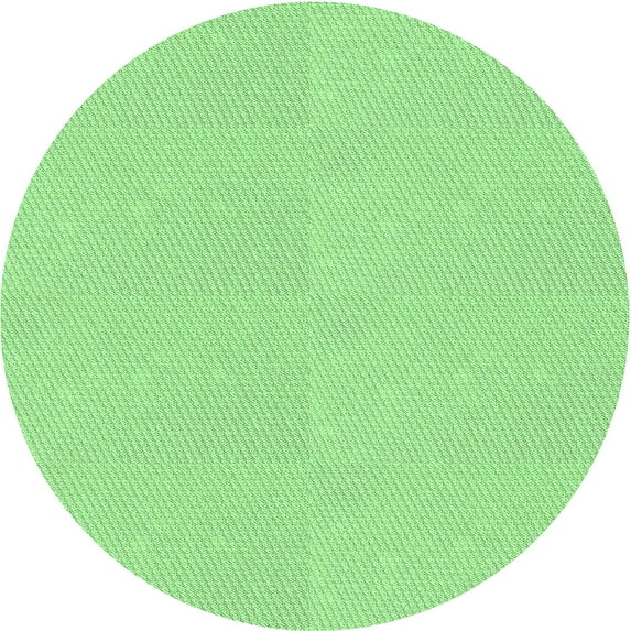 Ahgly Company Indoor Square Patterned Stoplight Go Green Area Rugs, 3' Square