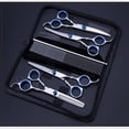 thumbnail image 5 of Dog Scissors Fur Scissors For Dogs Cat 5-In-1 Sharp Curved Scissors Set Dog Grooming Set For Face, Body, Ears, 5 of 7