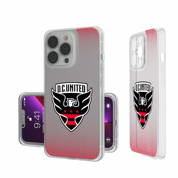 Keyscaper D.C. United Linen Logo iPhone Clear Case