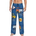 thumbnail image 1 of Fotbe Construction Vehicles Pantalones de Pijama para Hombre, Pantalones de Dormir, Pantalones de Casa con Cintura Ajustable y Bolsillos-Small, 1 of 6