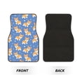 thumbnail image 2 of Naloa Corgi Car Foot Mat Set of 4 Pieces - Universal Floor Liner Neoprene Full Set Floor Mats for Cars Trucks SUV, 2 of 7