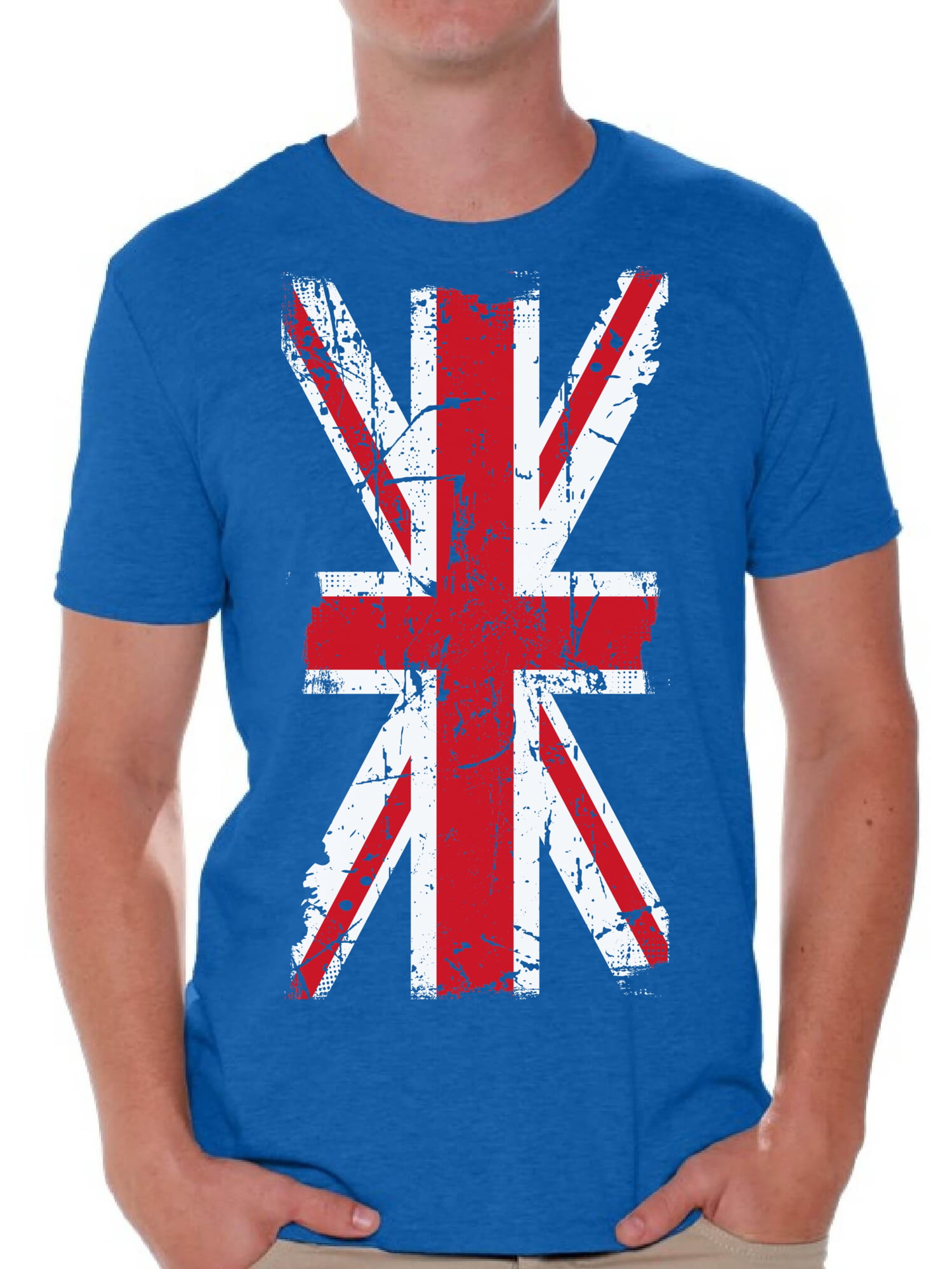 Awkward Styles - Awkward Styles Union Jack T-shirt for Him T Shirt for ...