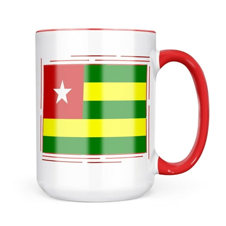 

Neonblond Togo Flag Mug gift for Coffee Tea lovers