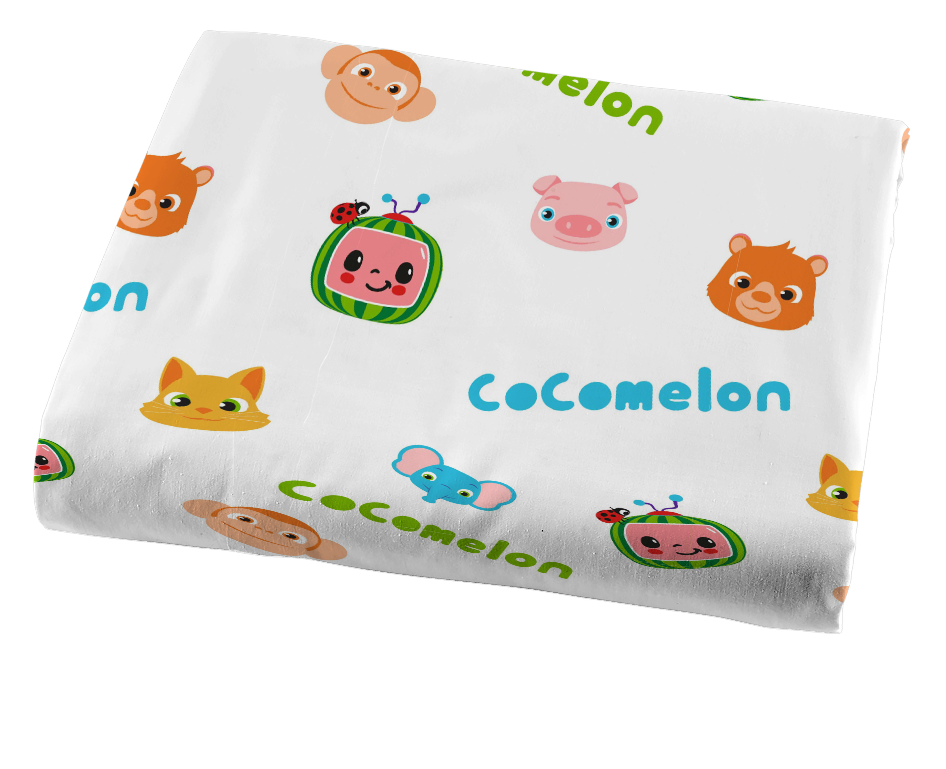 Cocomelon Federmäppchen Rechteckig – Buntes Mäppchen Für Stifte & Schulsachen