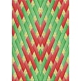 thumbnail image 1 of Ahgly Company Indoor Rectangle Patterned Red Novelty Area Rugs, 8' x 10', 1 of 6