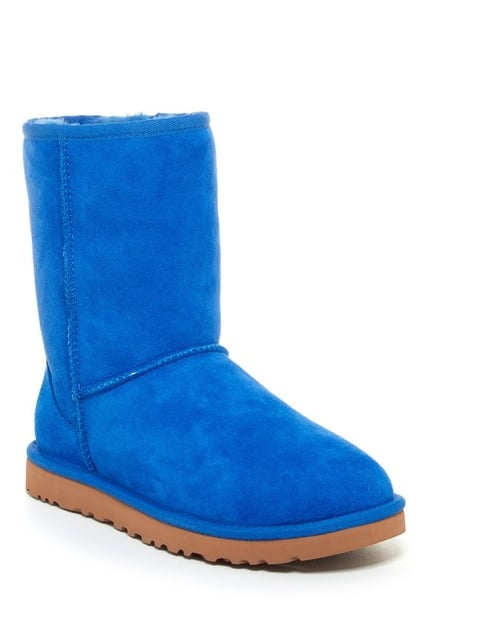 ugg classic short blue