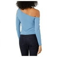 thumbnail image 2 of 1.State Womens Stretch Ribbed One-Shoulder Pullover Top, 2 of 4