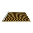 thumbnail image 2 of Ahgly Company Machine Washable Indoor Rectangle Abstract Yellow Modern Area Rugs, 3' x 5', 2 of 4