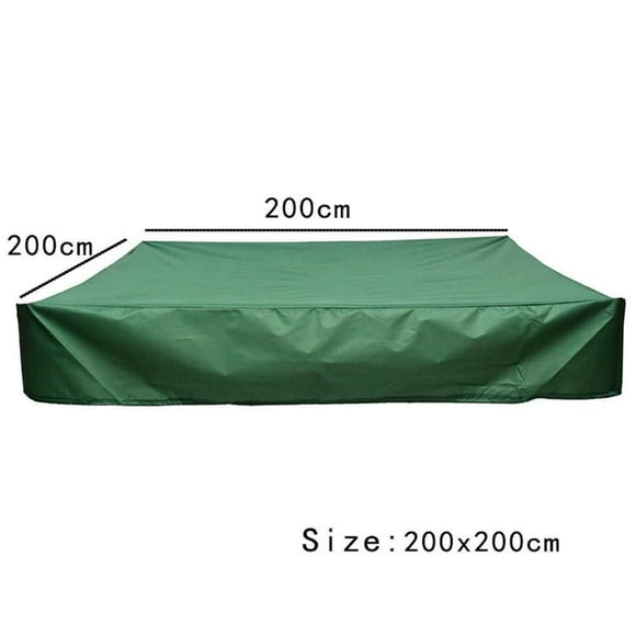 Bgsha Housse de Bac à Sable pour Jouets de Jardin et de Patio pour Enfants, Housse de Meuble, Visière Imperméable