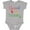 AC-Heather Grey, variant on I Love My Mommy Handprints Boys or Girls Baby Bodysuit