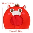 thumbnail image 5 of MOMOJIA Zodiacs Year Of Horse Headgear Cap Breathable Round Hat Headcover For KidsAdu1tZodiacs Year Of Horse Headgear Hat Festival Props Hat forAdu1tKids Party Wear, 5 of 20