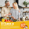 thumbnail image 3 of Vitamin B Complex Capsules - MultiVitamin for Energy,Immune,Nervous System Support,120 Pills, 3 of 7