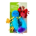 thumbnail image 3 of Vibrant Life 3-Piece Tropical Cat Toys with Catnip, Blue and Red, 3 of 6